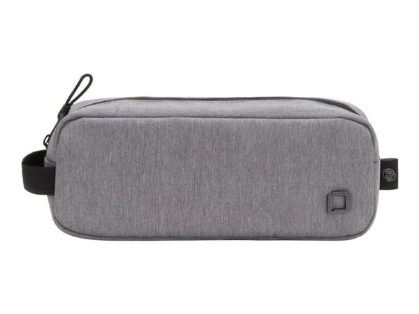 DICOTA Eco Motion - Eske for mobiltilbehør - resirkulert PET-polyester - lysegrå