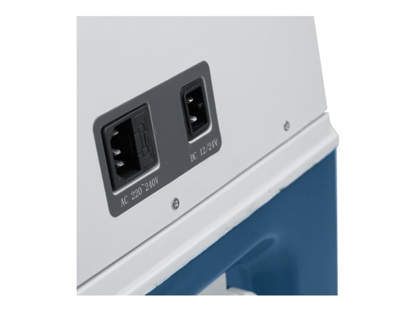 Mobicool MCF32 - Bärbart kylskåp - bredd: 58.4 cm - djup: 36.5 cm - höjd: 40.7 cm - 31 liter - Klass D - blå