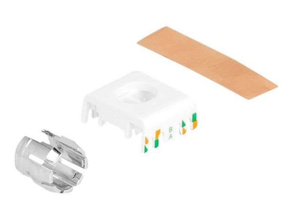 Delock - Trapetsjack - CAT 6a - RJ-45, LSA