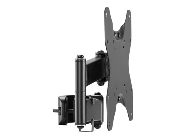 Neomounts FL40-450BL12 - Monteringssett (stangmontering) - full bevegelse - for TV - svart - skjermstørrelse: 23"-42"
