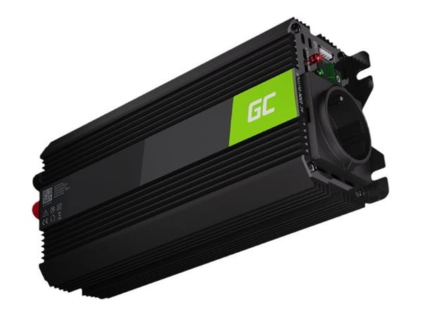 Green Cell Green Cell Green Cell Green Cell® 24 V til 230 V 500 W / 1000 W bilomformer med USB