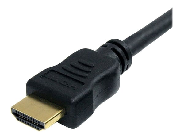 Startech 3m High Speed HDMI Cable w/ Ethernet Ultra HD 4k x 2k - HDMI-kabel med Ethernet - HDMI hann til HDMI hann - 3 m - svart