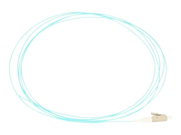 Extralink - Grisehale - LC/UPC-multimodus (hann) - 2 m - fiberoptisk - 50 / 125 / 900 mikroner - OM3 - enkel stripe
