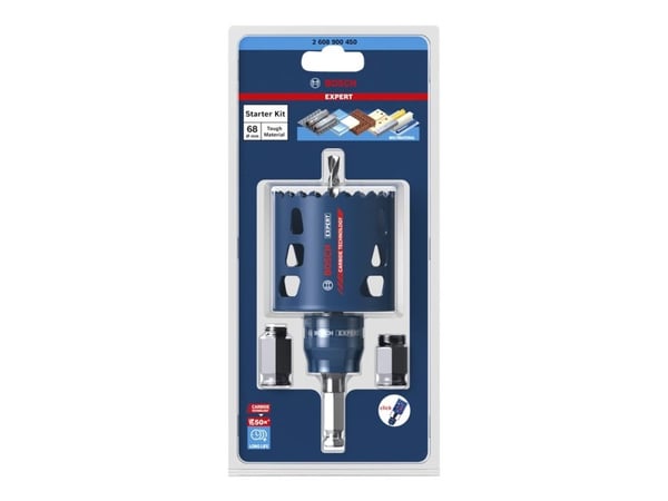 Bosch HULSAV ADAPTERSÆT CARBIDE 68MM