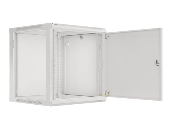 Lanberg - Rack skap - veggmonterbar - grå, RAL 7035 - 12U - 19"