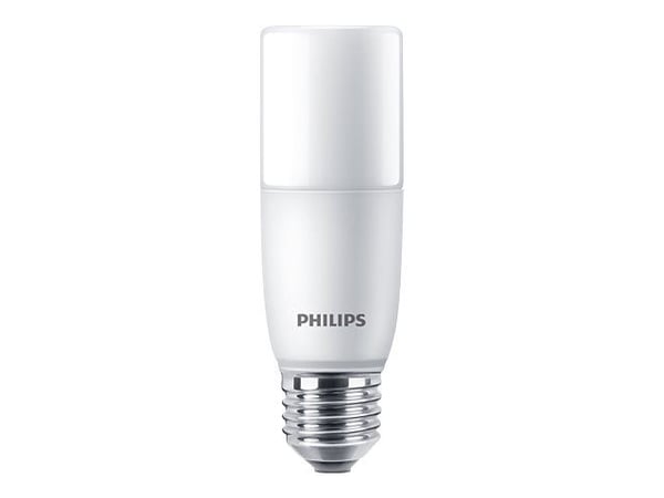 Philips CorePro - LED-lyspære - form: stav - mattslipt finish - E27 - 9.5 W (ekvivalent 68 W) - klasse F - hvitt lys - 3000 K
