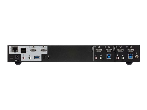 ATEN CS1842-AT-G, 4096 x 2160 pikseliä, 4K Ultra HD, 3,17 W, Musta