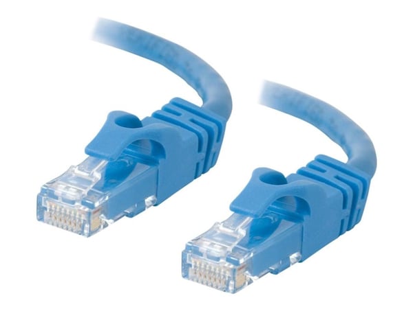 C2G Cat6 Booted Unshielded (UTP) Network Patch Cable - Koblingskabel - RJ-45 (hann) til RJ-45 (hann) - 2 m - UTP - CAT 6 - formstøpt, uten hindring...