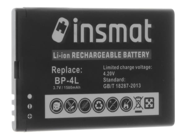 BATTERY/LI-ION NOKIA BP-4L 1500mAh
