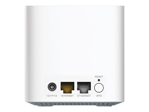 D-Link EAGLE PRO AI M15 - Wi-Fi-system - (2 rutere) - inntil 370 kvm - maske 1GbE - Wi-Fi 6 - Dobbeltbånd