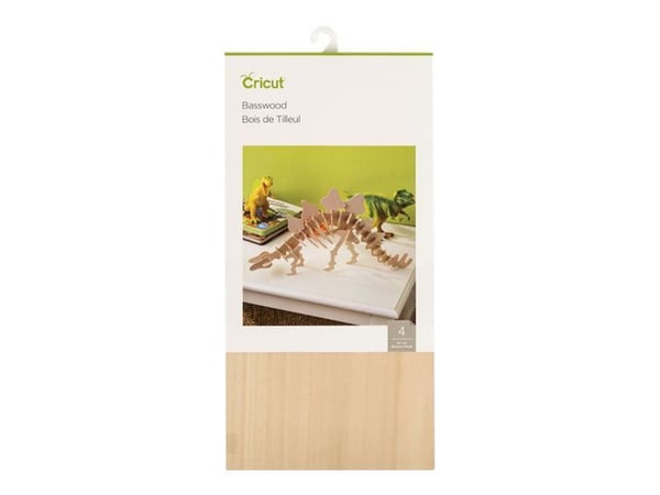 Cricut - Harrastusmateriaali - 15 x 30,5 cm - lehmuspuu