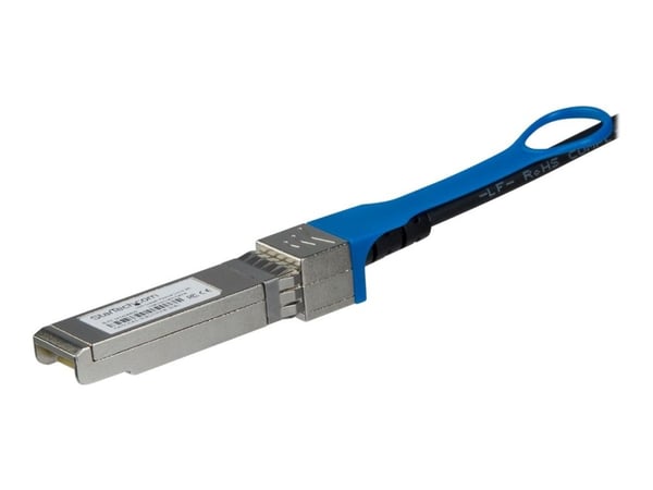 StarTech.com HPE JD095C Kompatibel 0,65 m 10G SFP+ til SFP+ direktekoblingskabel Twinax, 10GbE SFP+ kobber DAC 10 Gbps passiv mini GBIC/transceiver...