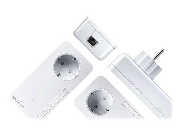 devolo Magic 2 LAN triple - Silta - GigE, HomeGrid - voidaan liittää pistorasiaan