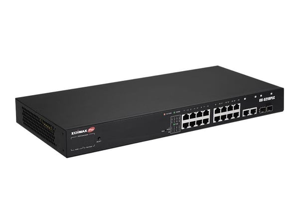 Edimax GS-5216PLC, Hallittu, Gigabit Ethernet (10/100/1000), Power over Ethernet -tuki