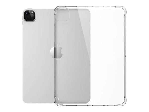 eSTUFF - Baksidedeksel for nettbrett - termoplast-polyuretan (TPU) - blank - 11" - for Apple 11-inch iPad Pro (1. generasjon, 2. generasjon, 3. gen...