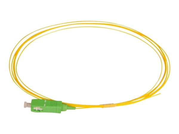 Lanview Easy Strip - Grisehale - SC/APC-enkeltmodus (hann) - 2 m - 0.9 mm - fiberoptisk - simpleks - 9 / 125 micron - G.652D/OS2