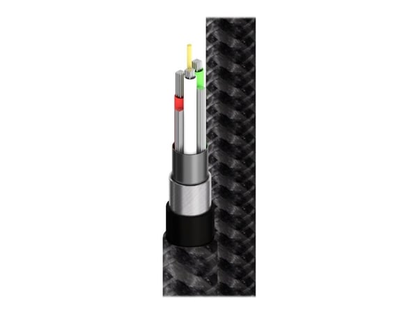 Alogic Super Ultra - USB-kaapeli - USB-C (han) til USB (han) - USB 2.0 - 3 A - 1,5 m - harmaa - avaruusharmaa