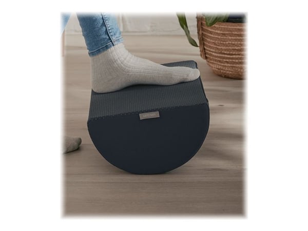 Leitz Ergo Cosy - Fotstøtte - fløyelsgrå