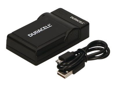 Duracell DRP5953 - USB-batterilader - 1 x batterier lader - for Panasonic Lumix DMC-F4T, FH22, FS11, FS33, FT20, FT4, FX48, FX66, FX70, FX700, FX75...