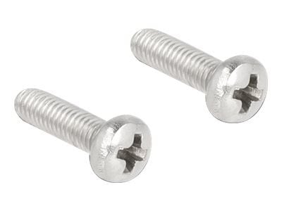 Delock - Nettverksforlengelseskabel - RJ-45 (hann) til RJ-45 (hunn) skrubar - 25 cm - S/FTP - CAT 6a - med støvel, halogenfri, uten hindringer - svart
