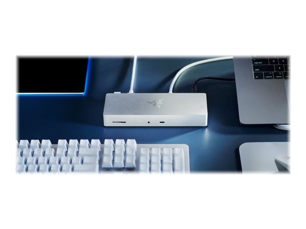 Razer - Dokkingstasjon - Thunderbolt 4 - 2 x Thunderbolt - 1GbE - 135 watt
