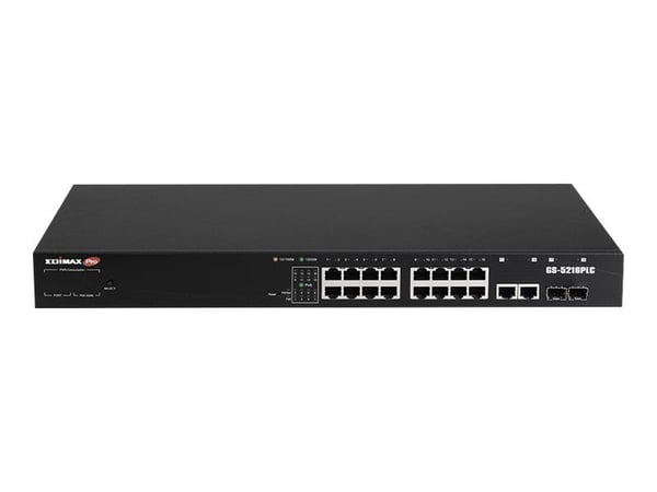 Edimax GS-5216PLC, Hallittu, Gigabit Ethernet (10/100/1000), Power over Ethernet -tuki