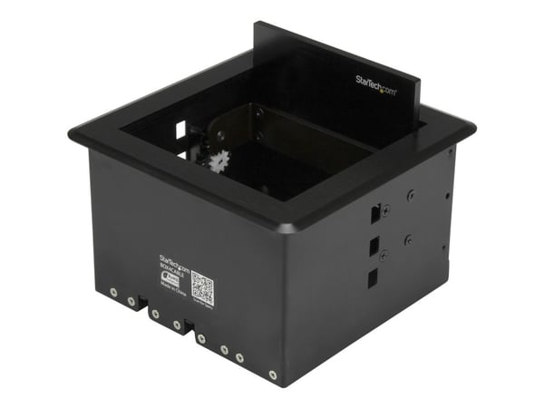 Startech Conference Table Cable Management Box - Table Top - Conference Room AV - Conference Table Connectivity Box (BOX4CABLE) - Kabelstyringsboks...