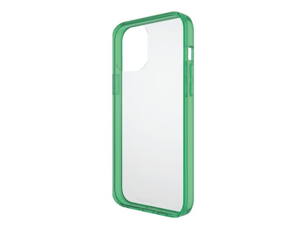 PanzerGlass ClearCaseColor - Limited Edition - bagsidecover til mobiltelefon - 60 % genbrukt termoplastisk polyuretan (TPU) ramme - limegrønn, klar...