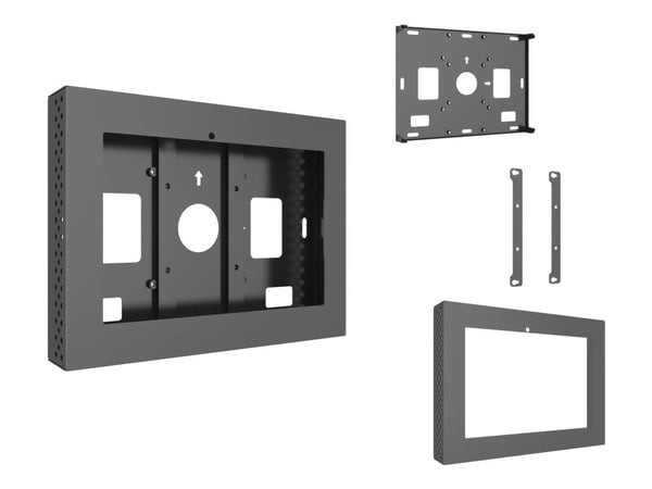Multibrackets M Pro Series Enclosure ELO 10" - Hölje - för Bildskärm - låsbar - stål - svart - monteringsgränssnitt: 75 x 75 mm