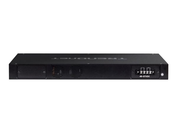 TRENDnet TI-RP262I - Industrial - switch - Styrt - 24 x 10/100/1000 (PoE+) + 2 x SFP - rackmonterbar - PoE+ - TAA-samsvar