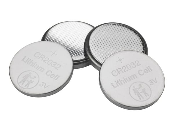 Verbatim - Batteri 4 x CR2032 - Li