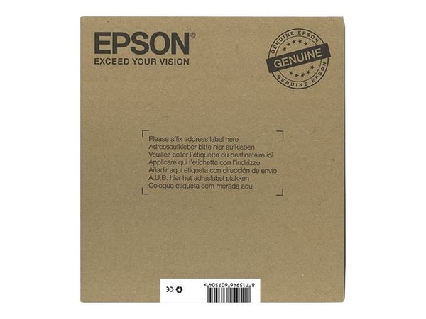 Epson 16 Multipack Easy Mail Packaging - 4 pakker - svart, gul, cyan, magenta - original - eske - blekkpatron - for WorkForce WF-2010, 2510, 2520, ...
