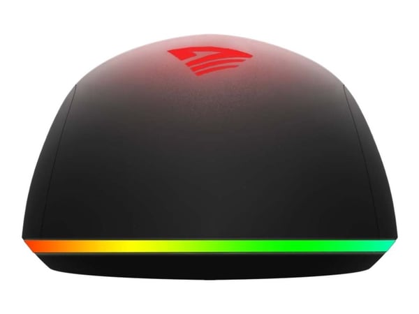 SAVIO Gambit - Mus - optisk - 7 knapper - kablet - USB - svart - hengeboks