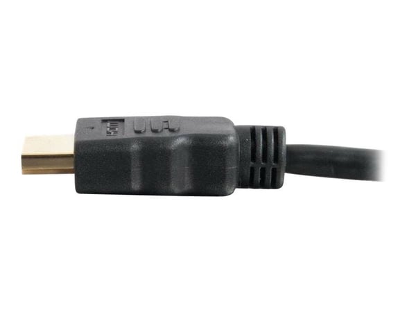 C2G 8ft 4K HDMI Cable with Ethernet - High Speed HDMI Cable -M/M - HDMI-kabel med Ethernet - HDMI hann til HDMI hann - 2.44 m - skjermet - svart