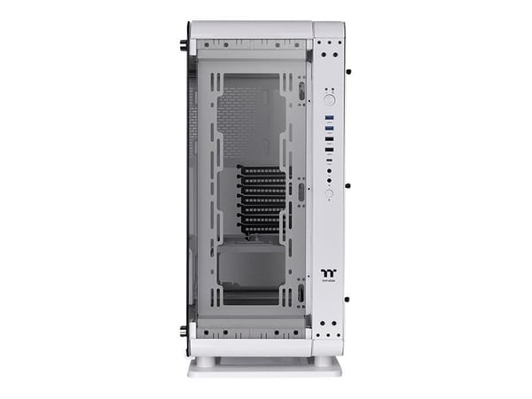 Thermaltake Core P6 Tempered Glass Snow Mid Tower, Midi Tower, PC, Valkoinen, ATX, CEB, mikro ATX, Mini-ITX, SPCC, Karkaistu lasi, Pelaaminen