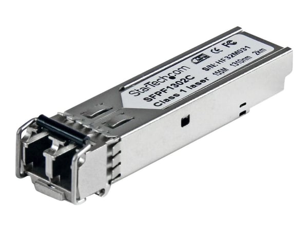 Startech Cisco GLC-FE-100FX Compatible SFP Module, 100BASE-FX, 100Mbps Multimode Fiber MMF Optic Transceiver, 100 Mbps, LC Connector, 2km, 1310nm, ...