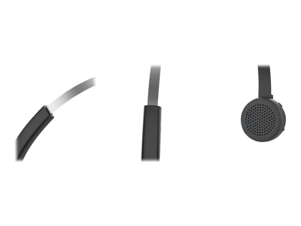 Conceptronic Polona POLONA03BD - Hodesett - on-ear - Bluetooth - trådløs - USB-C via Bluetooth-adapter - svart