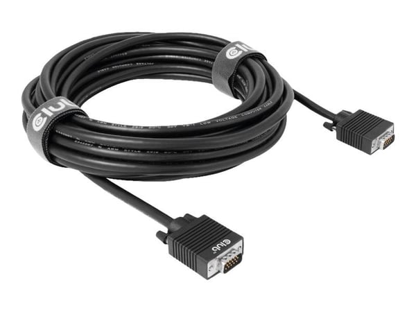 Club 3D - VGA-kabel - HD-15 (VGA) (hann) til HD-15 (VGA) (hann) - 10 m - 1080p-støtte