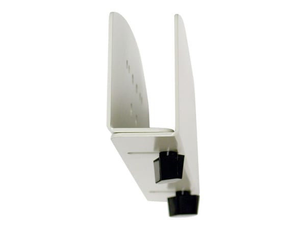 Ergotron Vertical Small CPU Holder - Monteringskomponent (CPU-holder, støtfanger) - stål - hvit - for P/N: SV42-8302-2