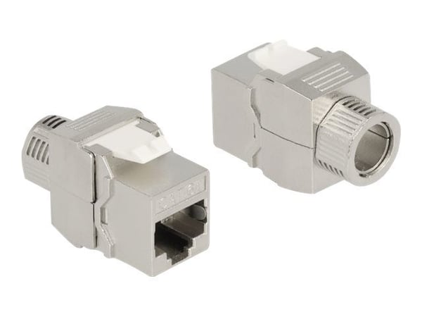 Delock - Trapetsjack - CAT 6a - RJ-45, LSA