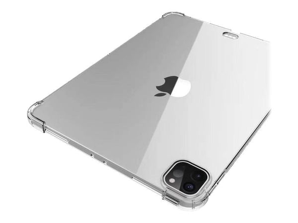 eSTUFF - Baksidedeksel for nettbrett - termoplast-polyuretan (TPU) - blank - 11" - for Apple 11-inch iPad Pro (1. generasjon, 2. generasjon, 3. gen...