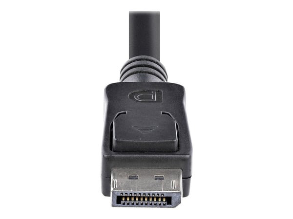 StarTech 3m Certified DisplayPort 1.2 Cable M/M with Latches DP 4k - DisplayPort-kabel - DisplayPort (hann) til DisplayPort (hann) - 3 m - låst, fo...