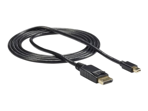 StarTech 10ft Mini DisplayPort to DisplayPort Cable - M/M - mDP to DP 1.2 Adapter Cable - Thunderbolt to DP w/ HBR2 Support (MDP2DPMM10) - DisplayP...