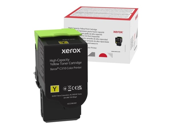 Xerox - Høykapasitets - gul - original - tonerpatron - for Xerox C310/DNI, C310/DNIM, C310V_DNI, C310V_DNIUK, C315/DNI, C315V_DNI, C315V_DNIUK
