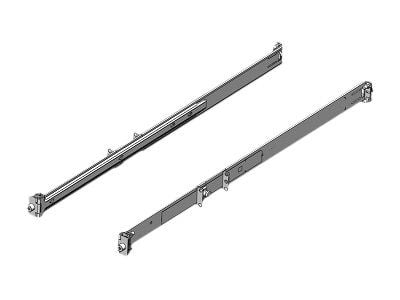 Dell ReadyRails Static Rails for 2/4-post Racks - Asiakassarja - telineen kiskosarja (2/4-post) - 1U - verkkojärjestelmiin S6000, X1018; verkkojärj...