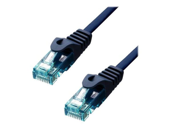 ProXtend - Koblingskabel - RJ-45 (hann) til RJ-45 (hann) - 75 cm - 6 mm - UTP - CAT 6a - IEEE 802.3at - halogenfri, formstøpt, uten hindringer, fle...
