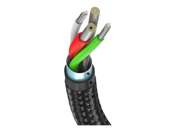 Ugreen - USB-kabel - USB-C (hann) til USB (hann) - USB 2.0 - 5 V - 3 A - 50 cm - svart