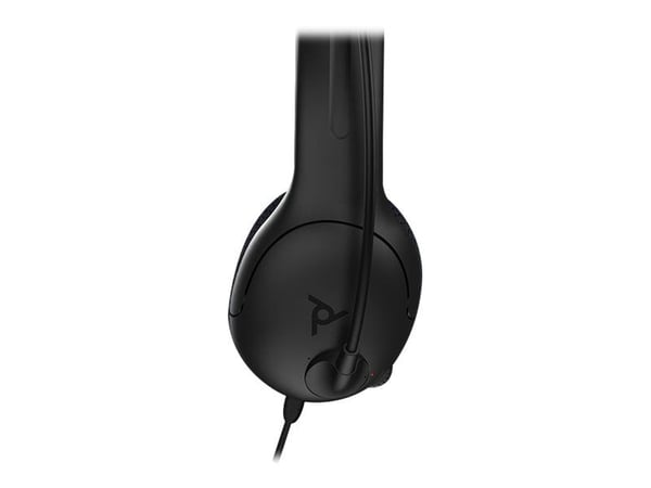 PDP Gaming LVL40 - For Nintendo Switch - headset - fullstorlek - kabelansluten - 3,5 mm kontakt - svart - för Sony PlayStation 4, Sony PlayStation ...