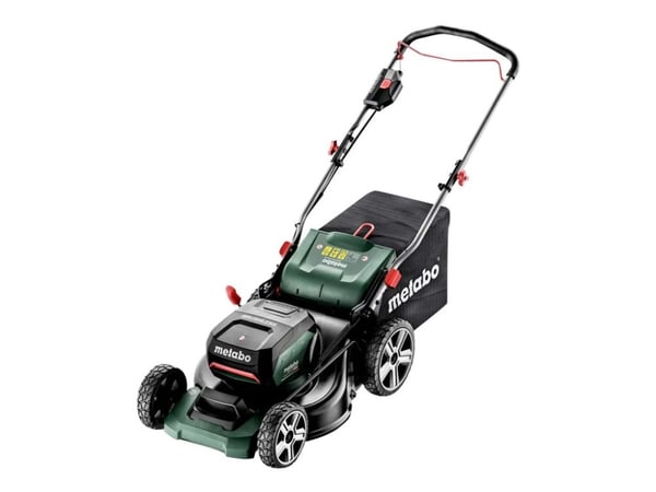 Metabo RM 36-18 LTX BL 46 - Gressklipper - trådløs - 18 V - 5.2 Ah - 2 batterier - 2800 rpm - 46 cm - 25.9 kg