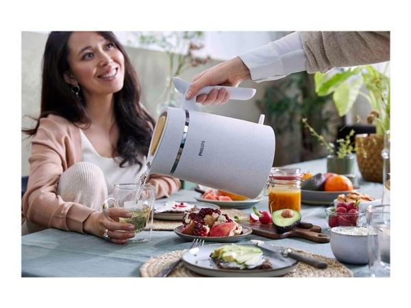 Philips Series 5000 HD9365 Eco Conscious Edition - Kjele - 1.7 liter - 2.2 kW - silkehvit matt